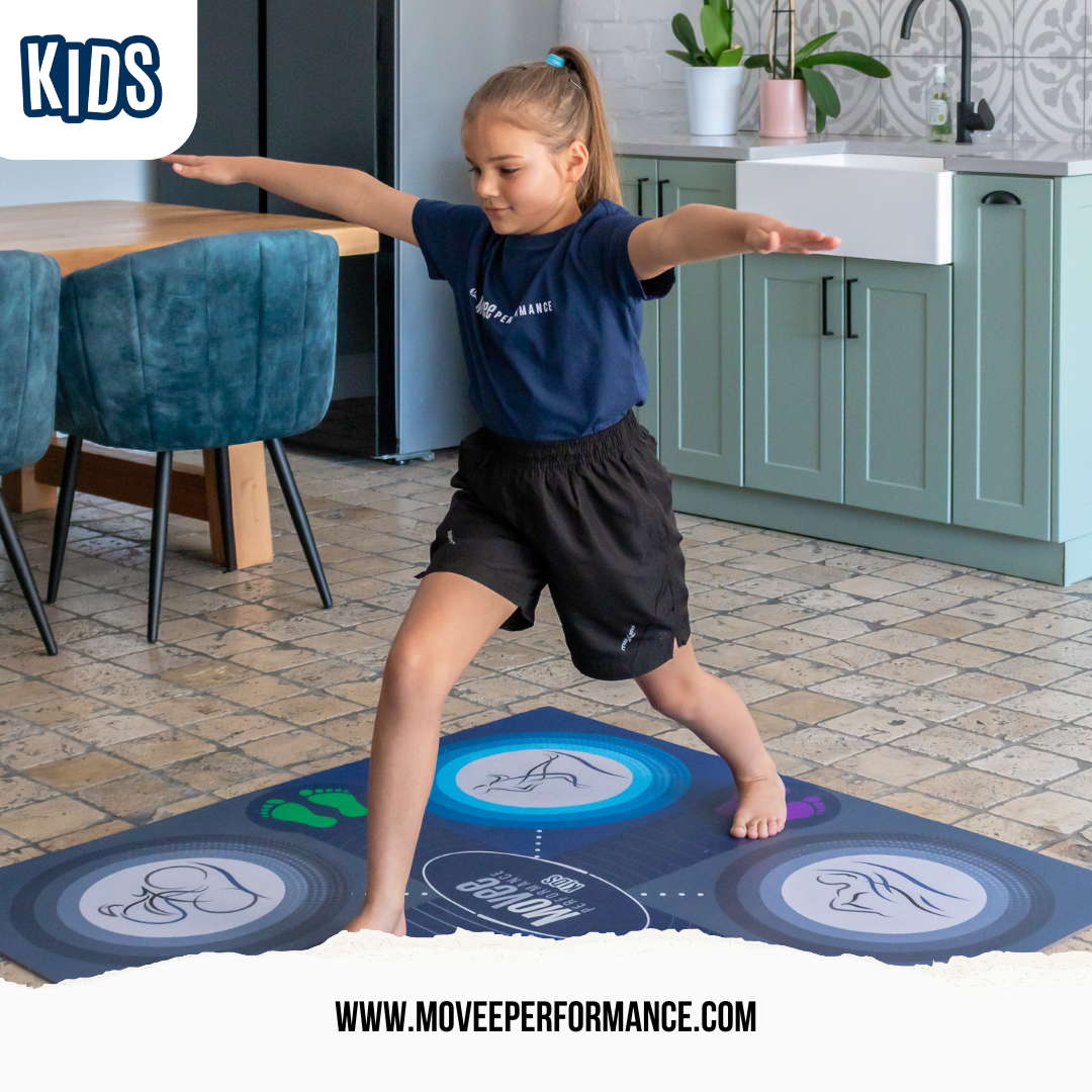 Kids COMBO Package - Kids Online Exercise Workouts + Kids Back2Basics (Including Colour-coded Exercise Mat)