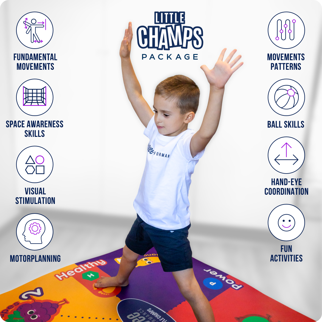 Little Champs Online Exercise Workouts (pre-schooler)