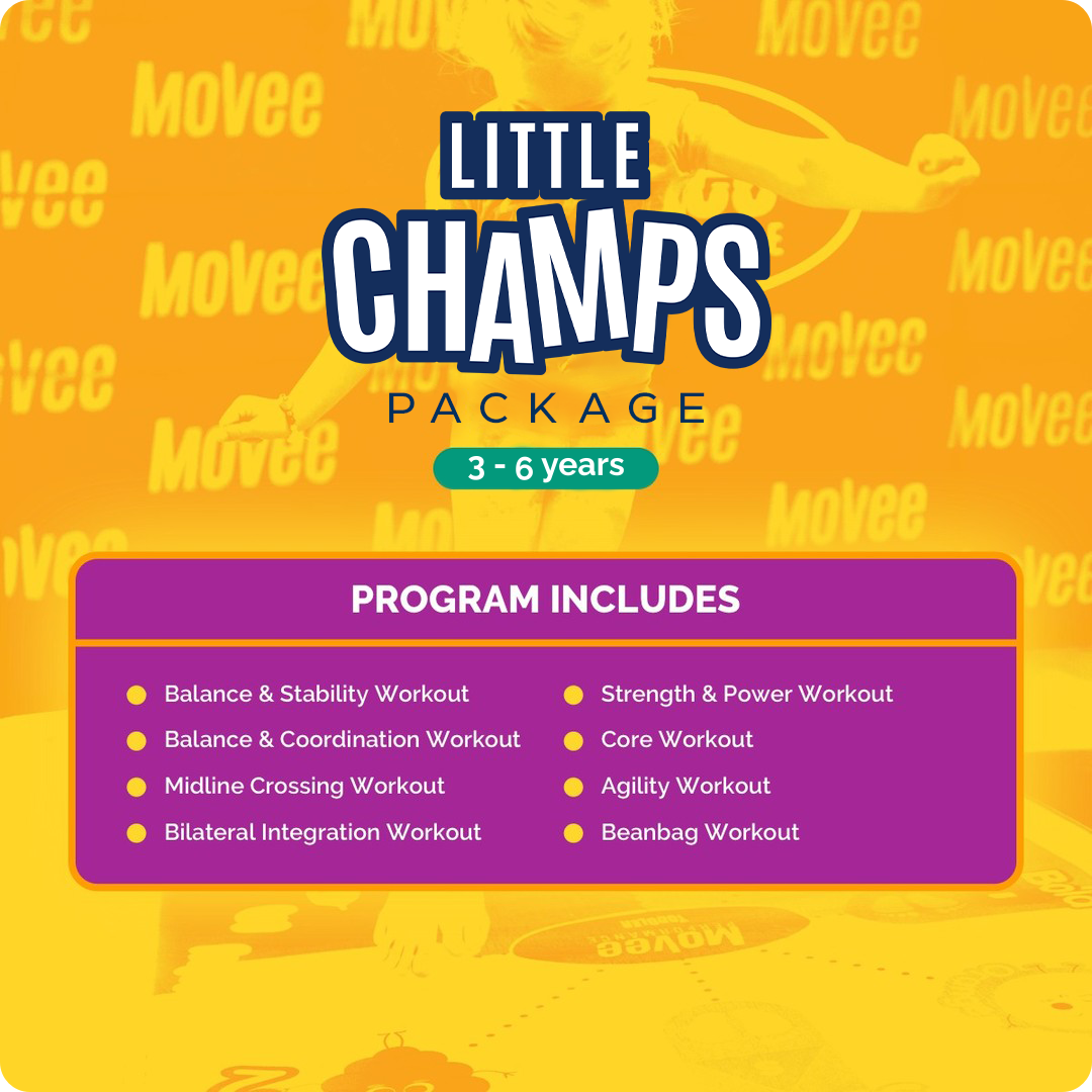 Little Champs Online Exercise Workouts (pre-schooler)