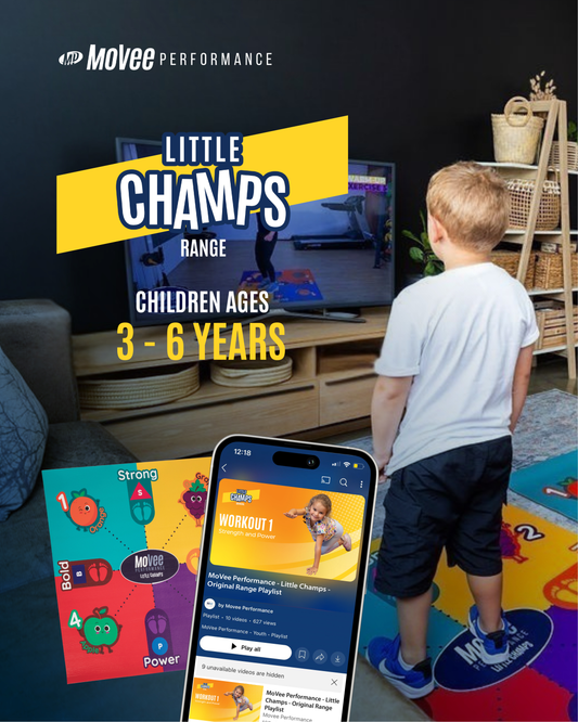 MoVee Performance Little Champs Range | Movement System for Ages 3–6