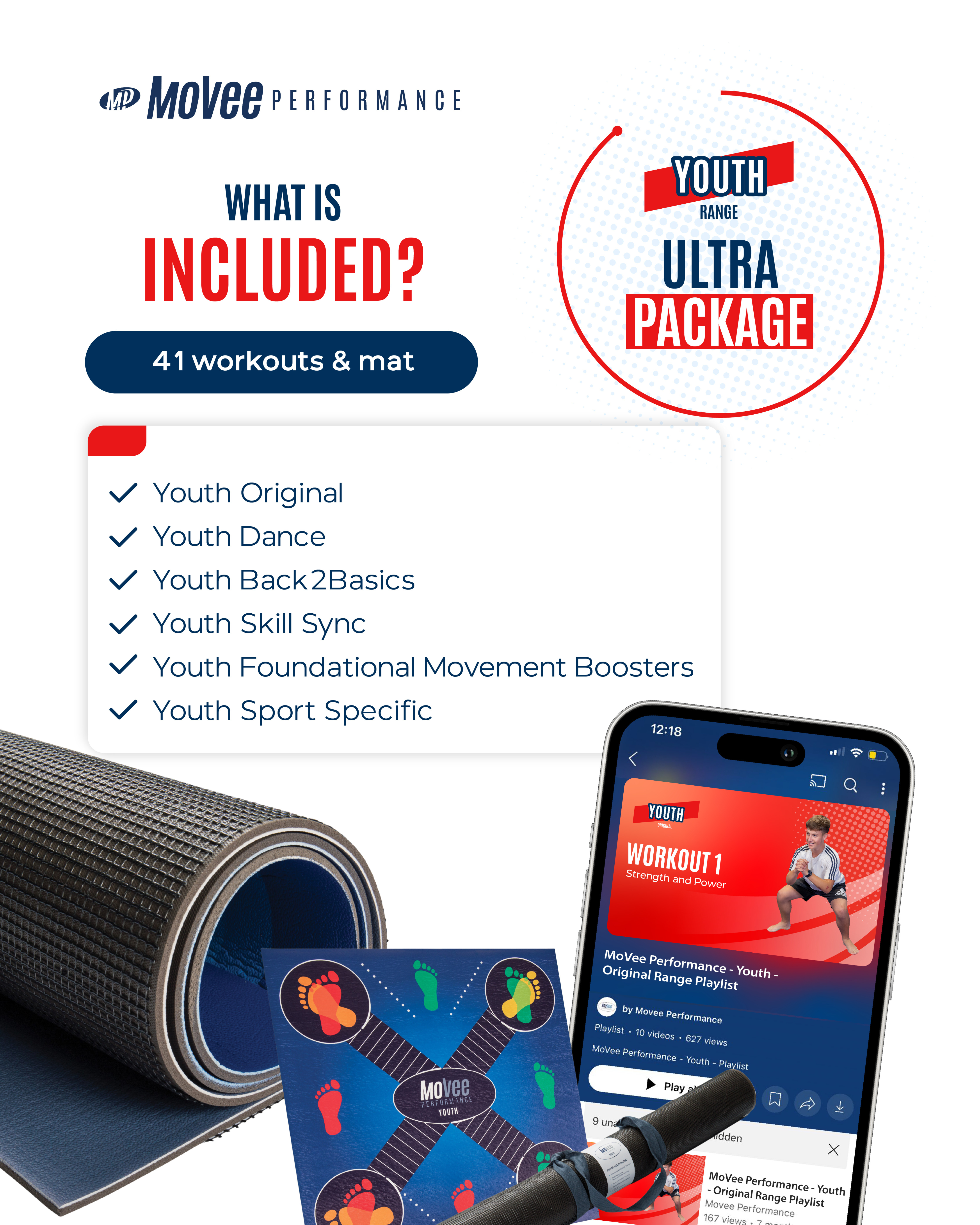 MoVee Performance Youth Range | Movement System for Ages 13–18+