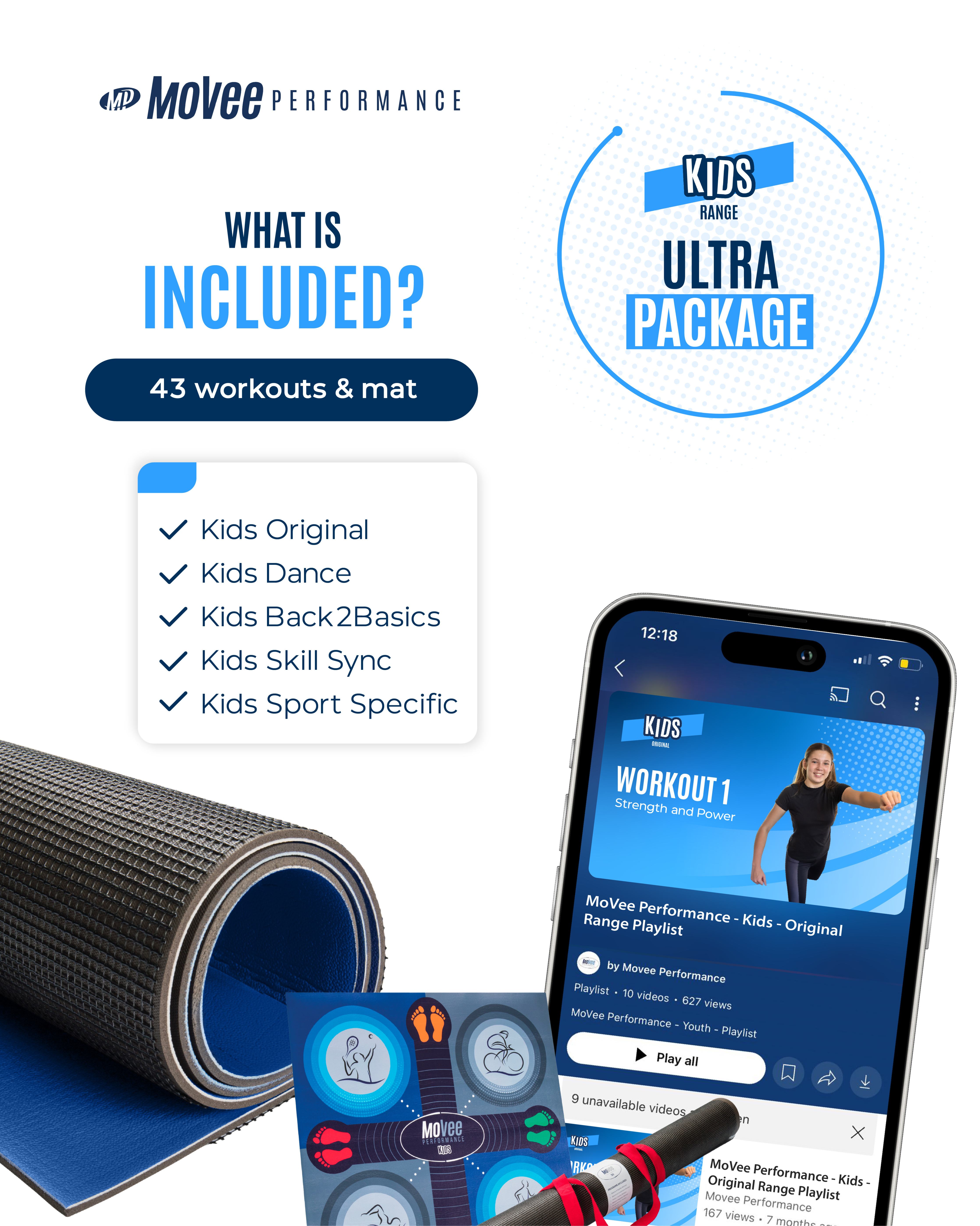MoVee Performance Kids Range | Movement System for Ages 7–12