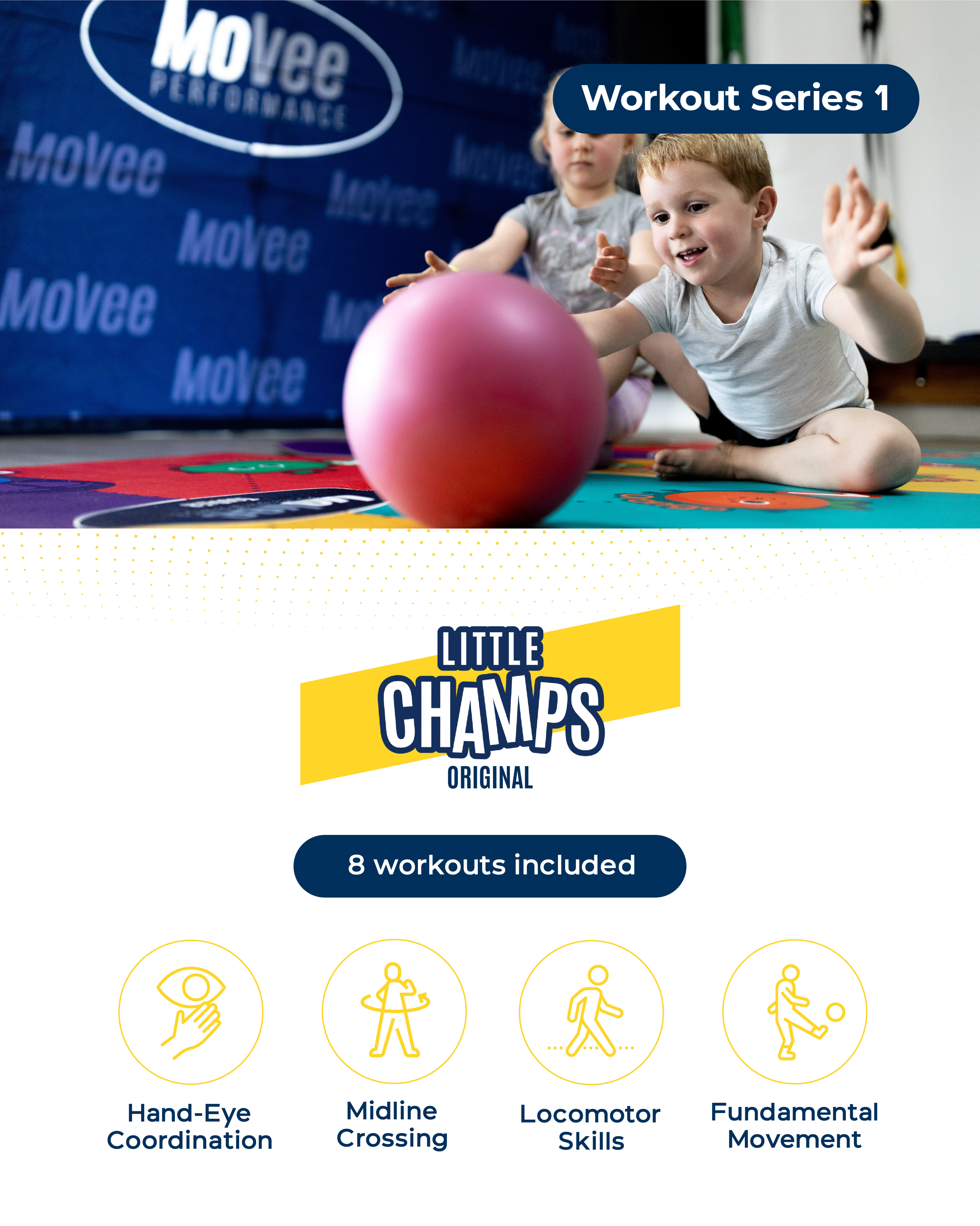 MoVee Performance Little Champs Range | Movement System for Ages 3–6