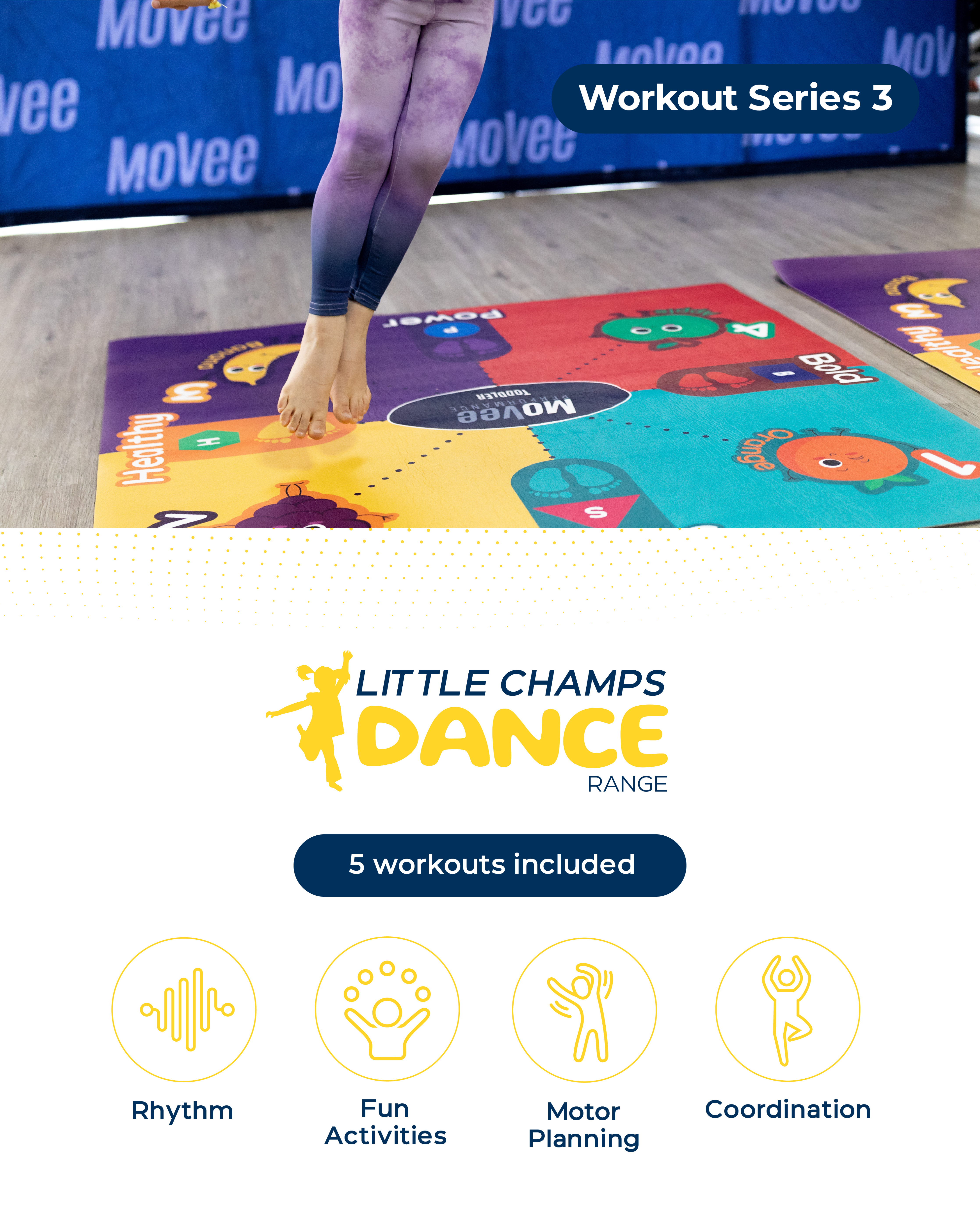 MoVee Performance Little Champs Range | Movement System for Ages 3–6